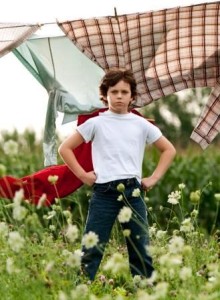 Cooper Timberline as Clark Kent, age 9 (Clay Enos, photo)