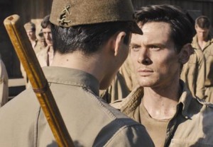 The Bird (Miyavi) torments POW Louie Zamperini (Jack O'Connell) Photo: Universal Pictures Copyright: © 2014 Universal Studios. ALL RIGHTS RESERVED. 