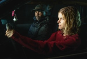 A tense moment in Ashley’s car (David Oyelowo, Kate Mara) Photo: Evan Klanfer © 2015 Paramount Pictures. All Rights Reserved. 