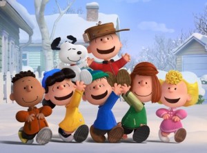 The Peanuts gang enjoys a snow day TM and © Twentieth Century Fox Film Corporation. All Rights Reserved. 